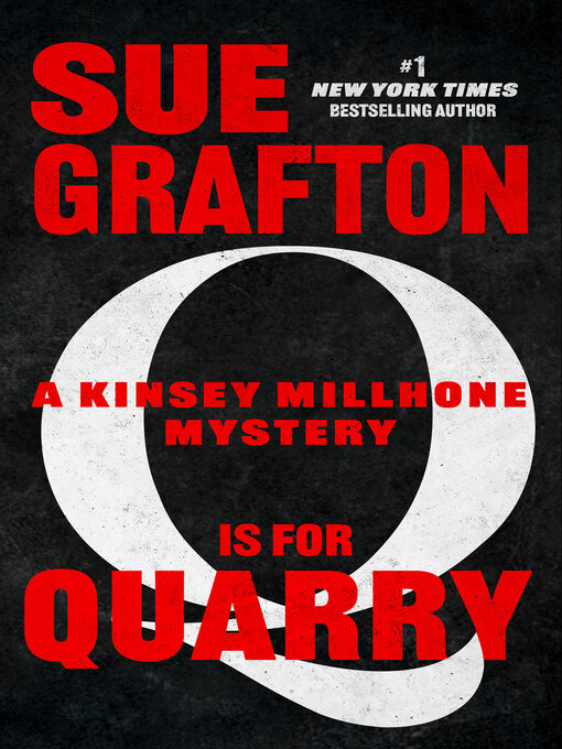 Title details for "Q" is for Quarry by Sue Grafton - Wait list